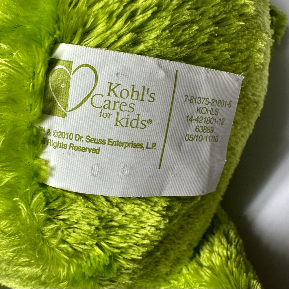 Kohl’s Cares Grinch Plush seating - Picture 5 of 6